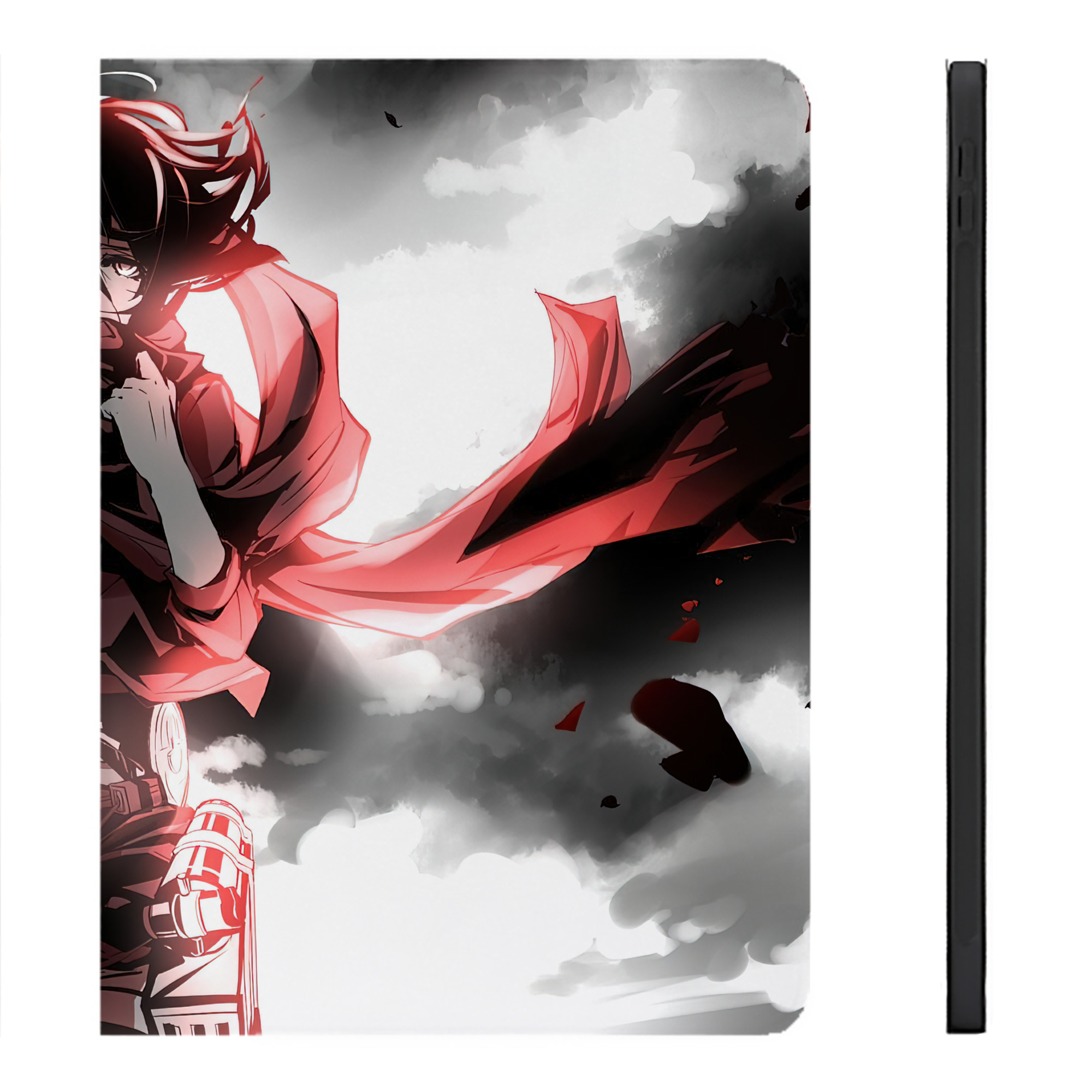 （画像用） 進撃の巨人 Attack on Titan IPadケース ペンホルダー付き ブックスタイルデザイン